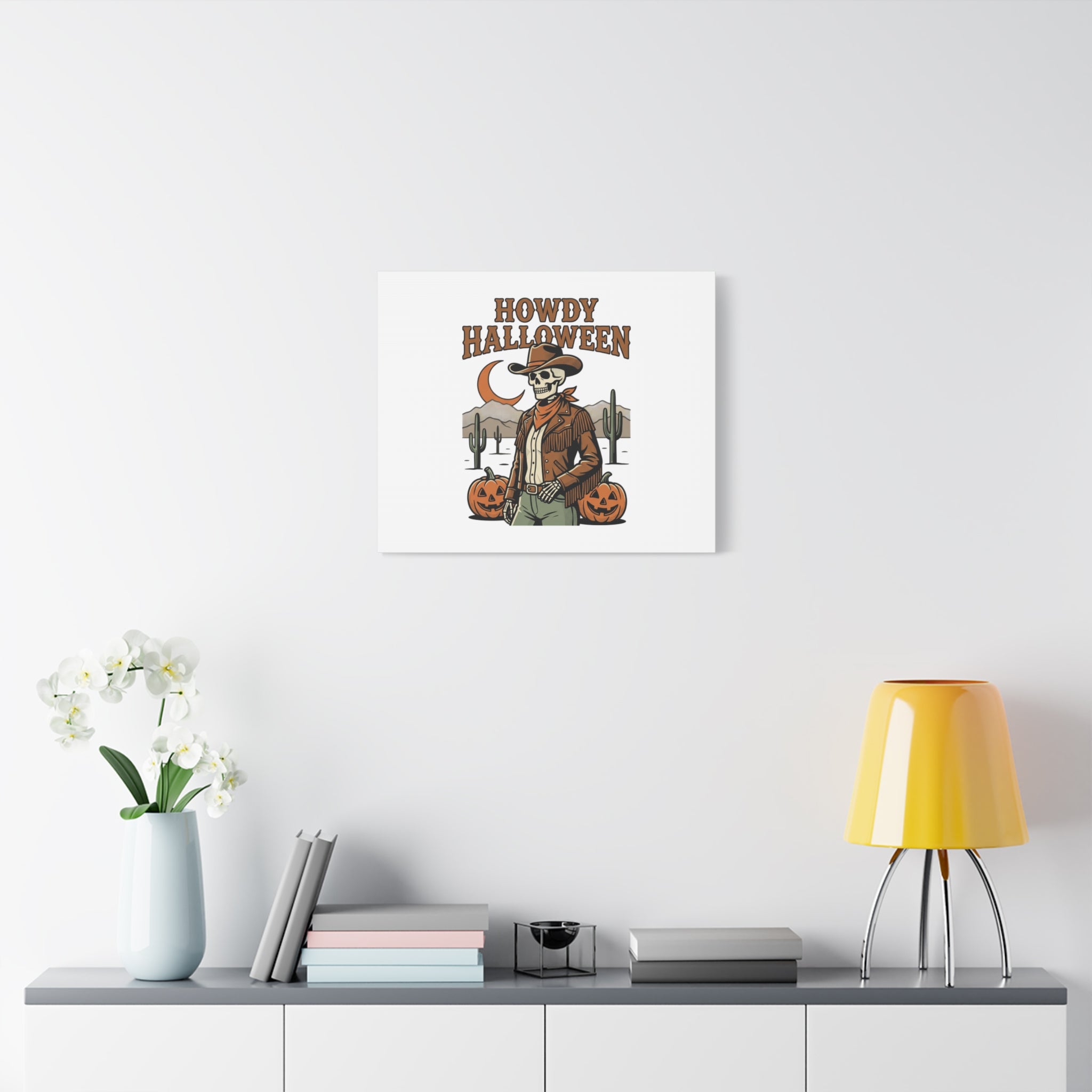 Howdy Halloween Canvas