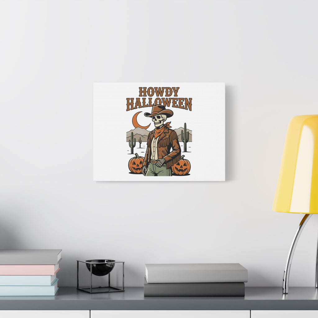 Howdy Halloween Canvas