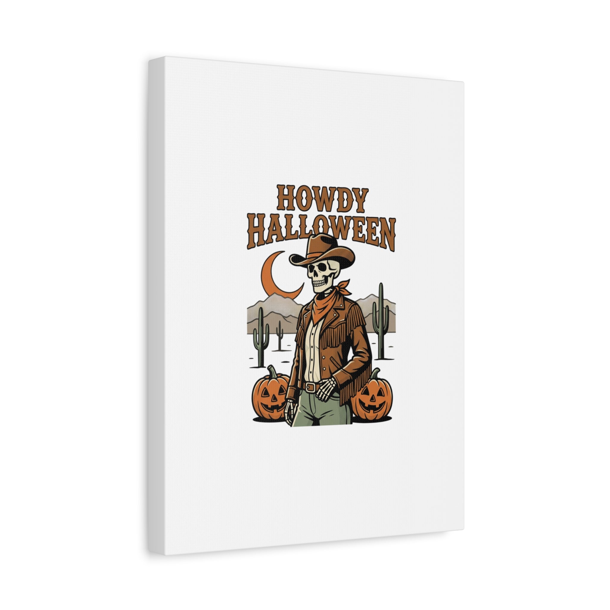 Howdy Halloween Canvas