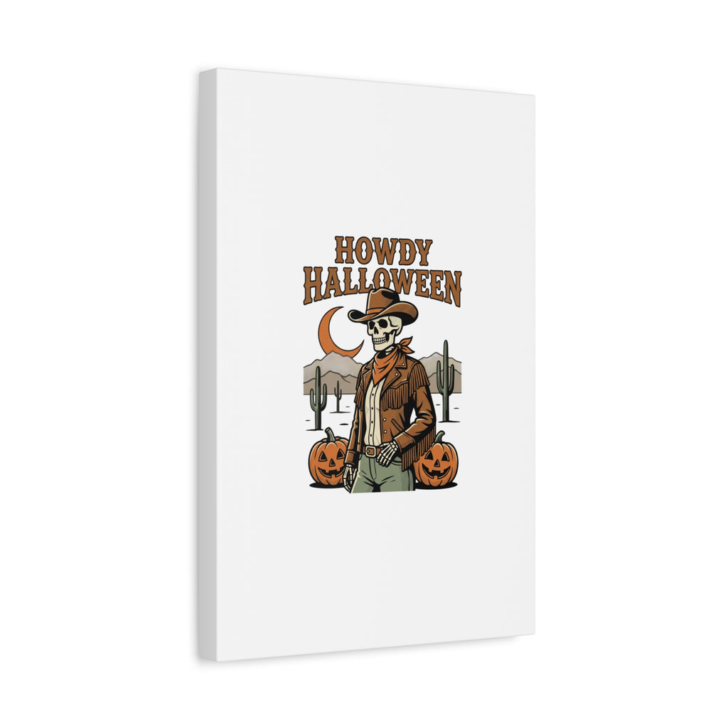 Howdy Halloween Canvas