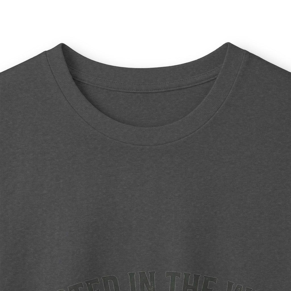 Rooted in the West Long Sleeve Tee — Vintage Steer Skull, Faith • Family • Freedom