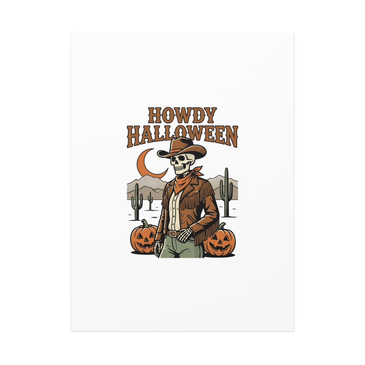 Howdy Halloween Canvas