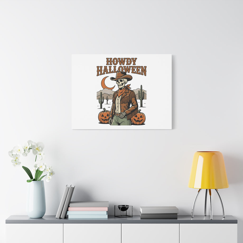 Howdy Halloween Canvas
