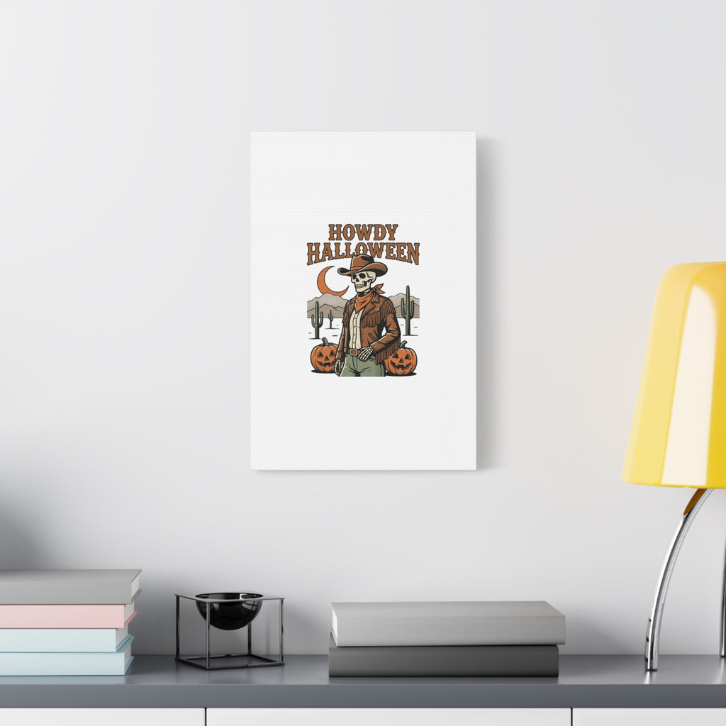 Howdy Halloween Canvas