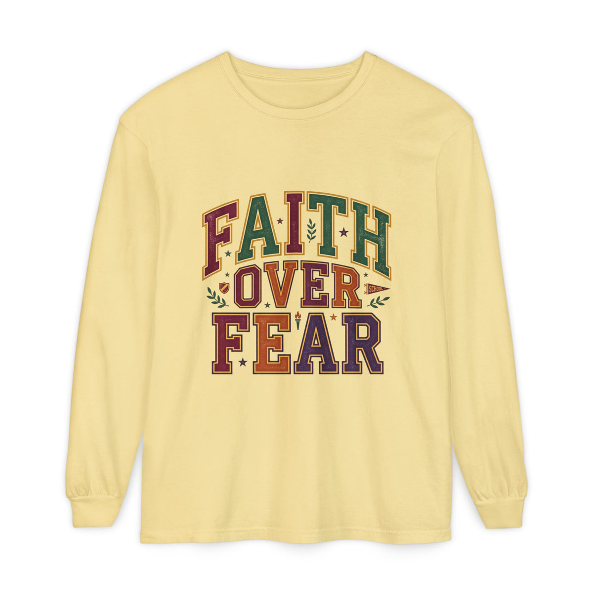 Faith Over Fear Long Sleeve Tee