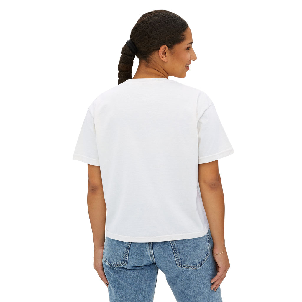 Women's Tee — "Rooted in Faith, Ready to Grow" Floral Graphic