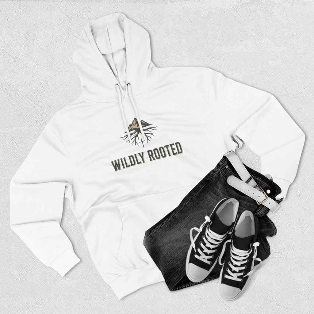 Wildly Rooted Hoodie — Nature-Inspired Pullover with Tree Roots Graphic