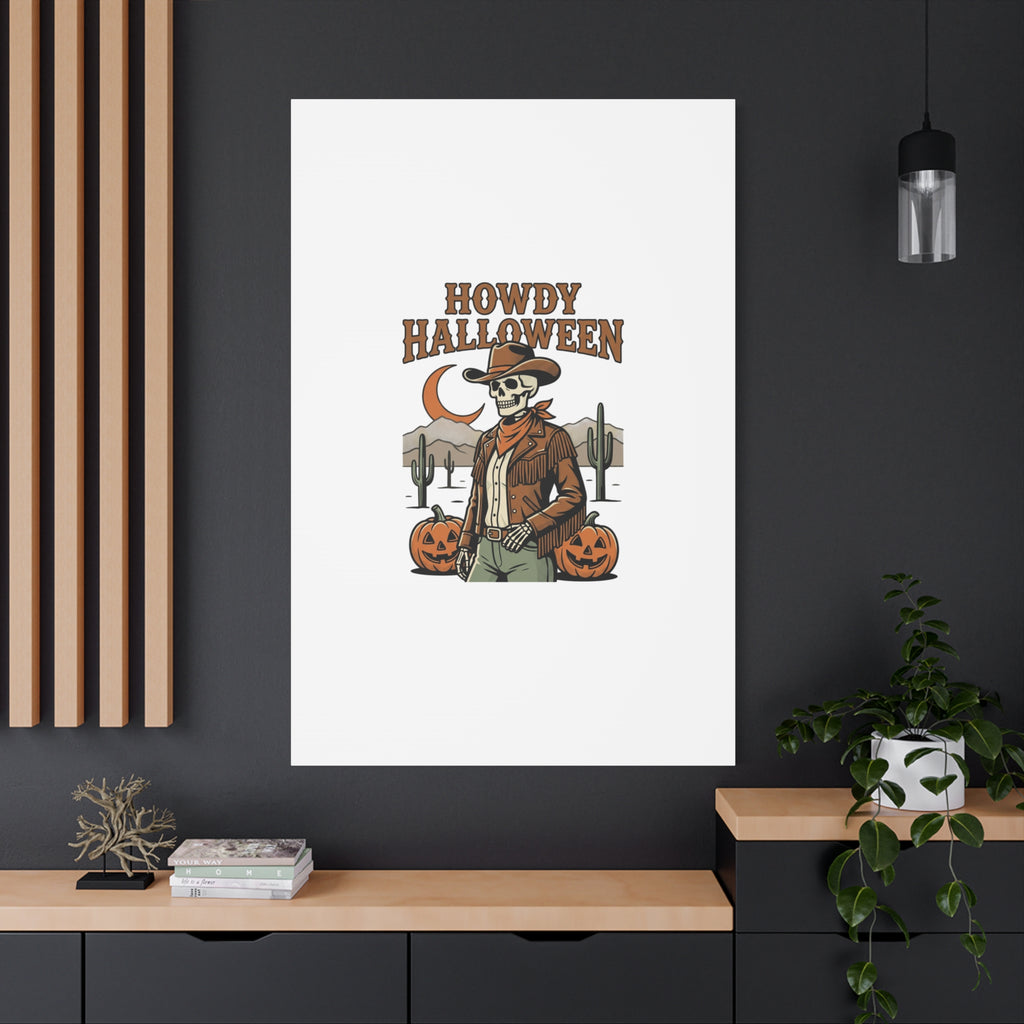 Howdy Halloween Canvas