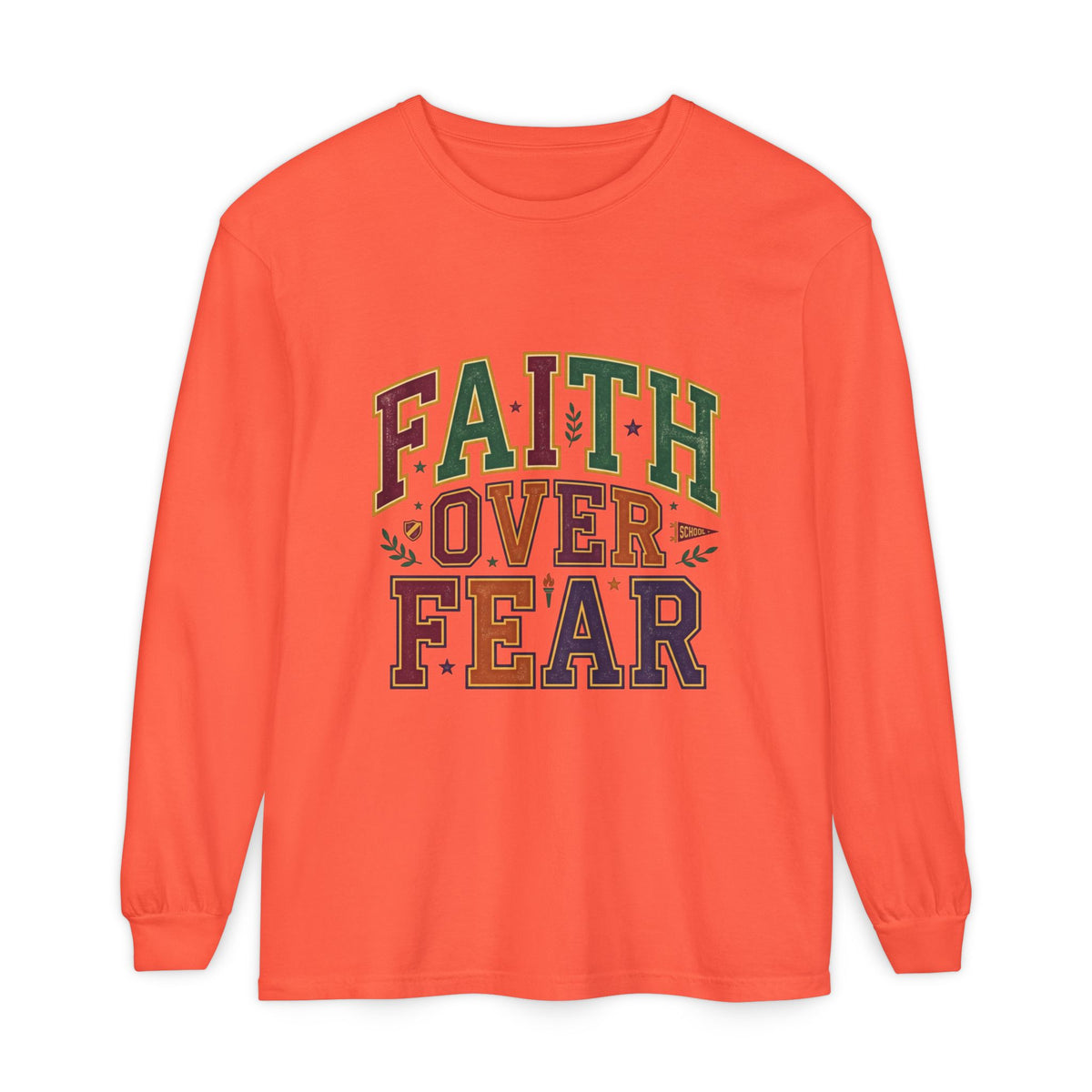 Faith Over Fear Long Sleeve Tee
