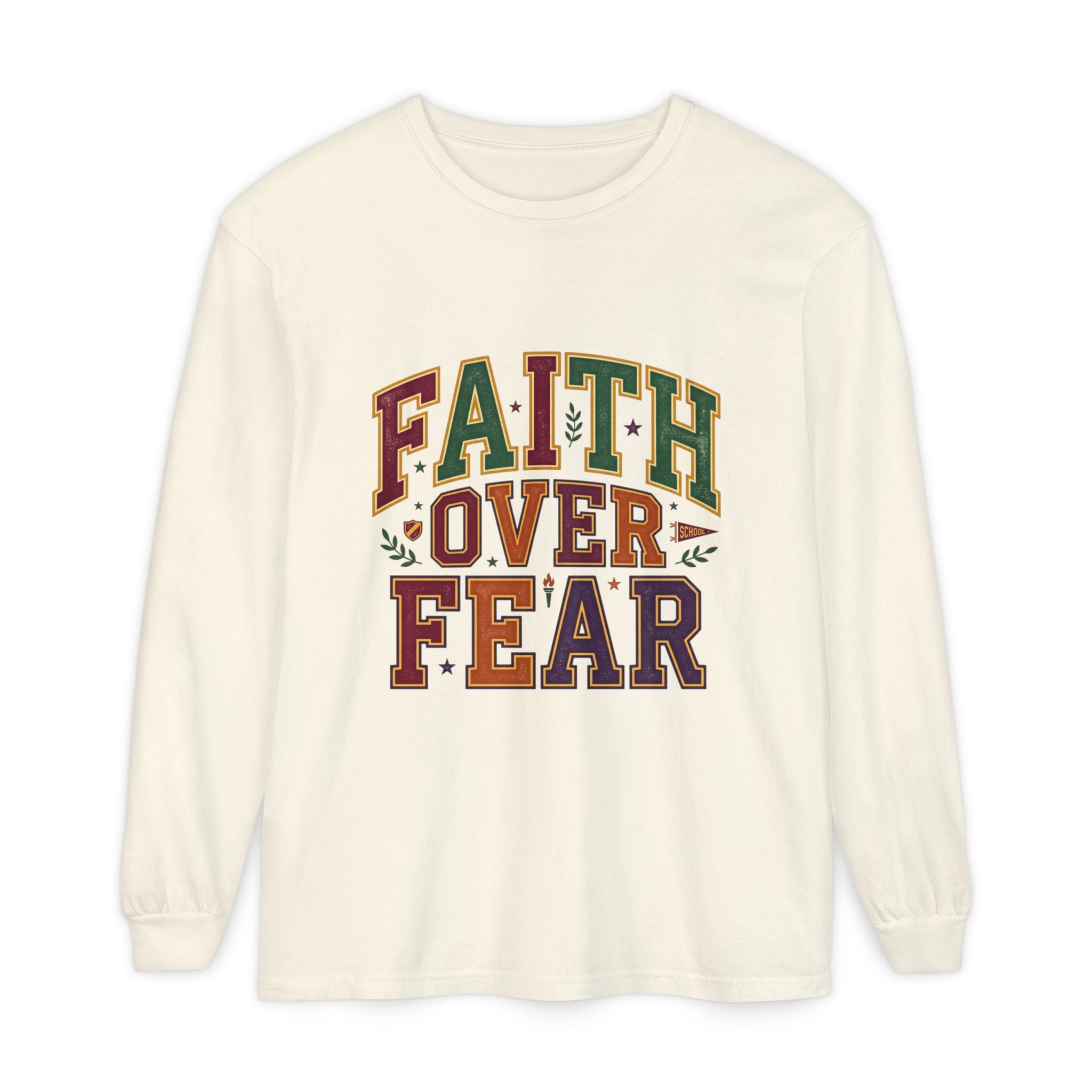 Faith Over Fear Long Sleeve Tee