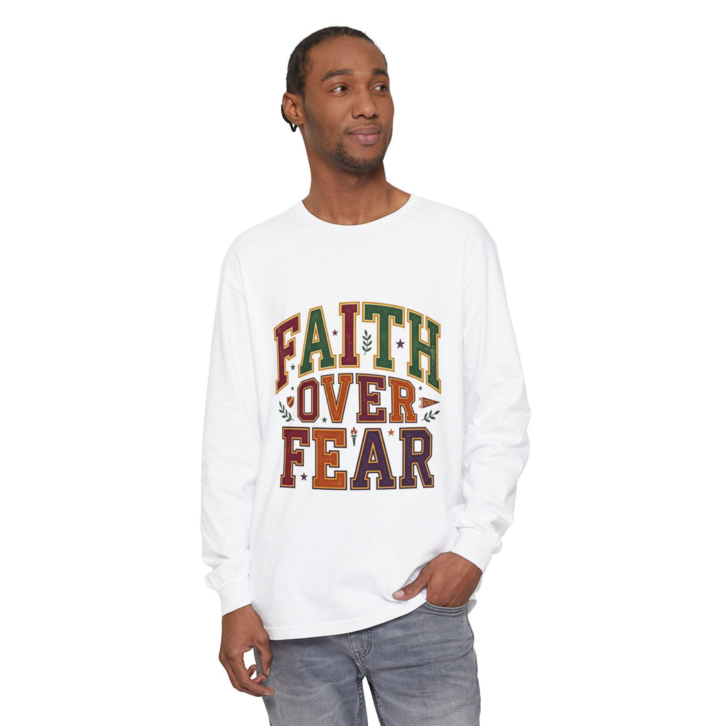 Faith Over Fear Long Sleeve Tee