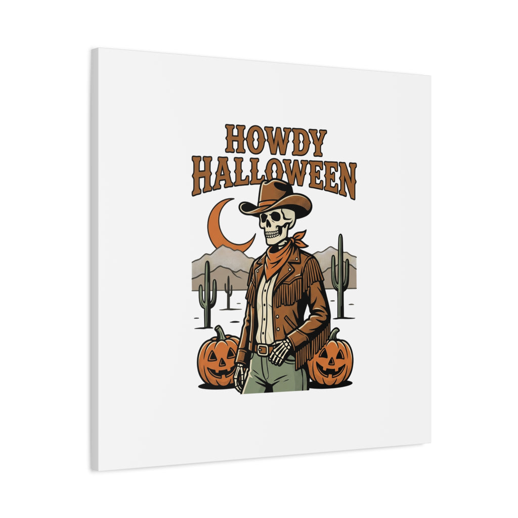 Howdy Halloween Canvas