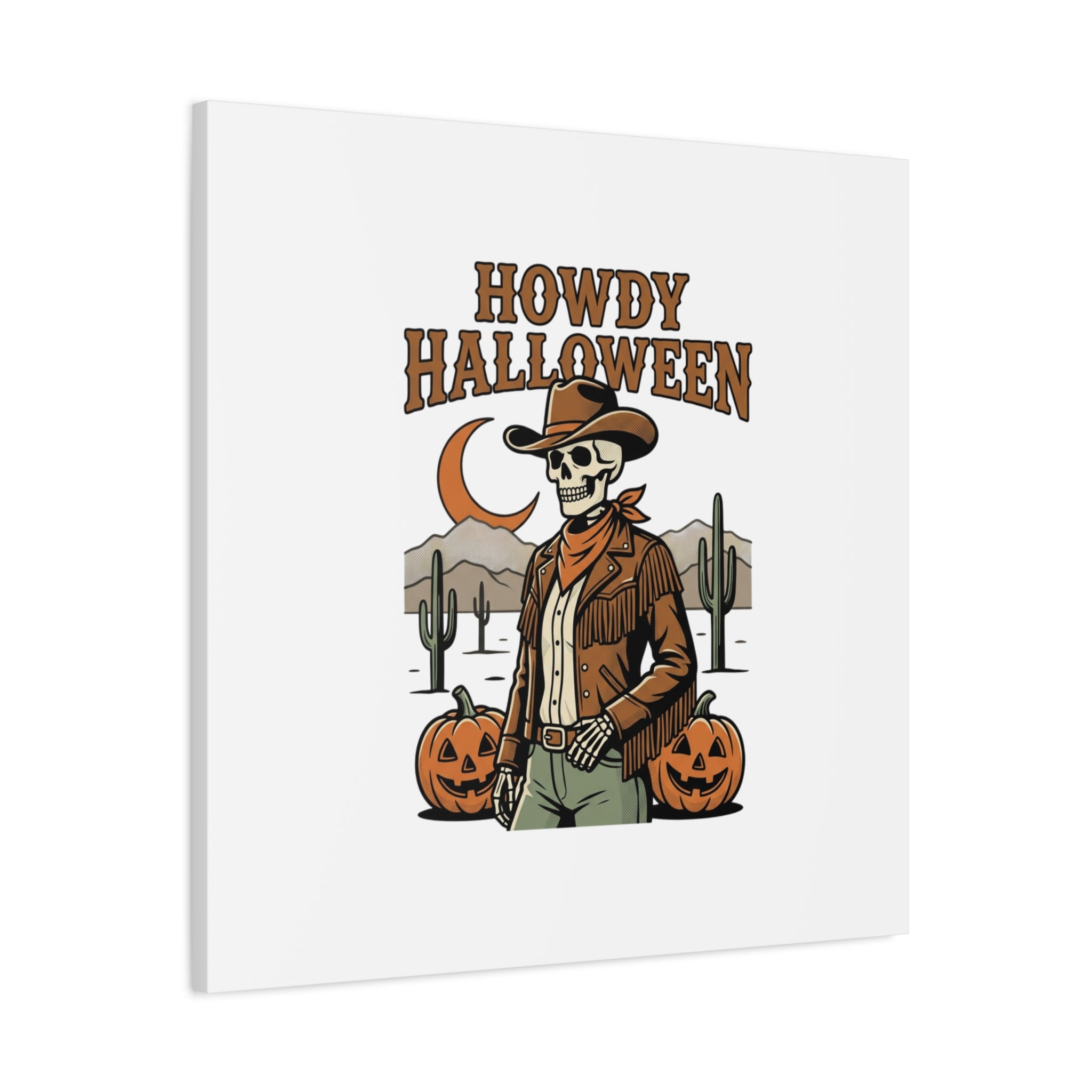 Howdy Halloween Canvas