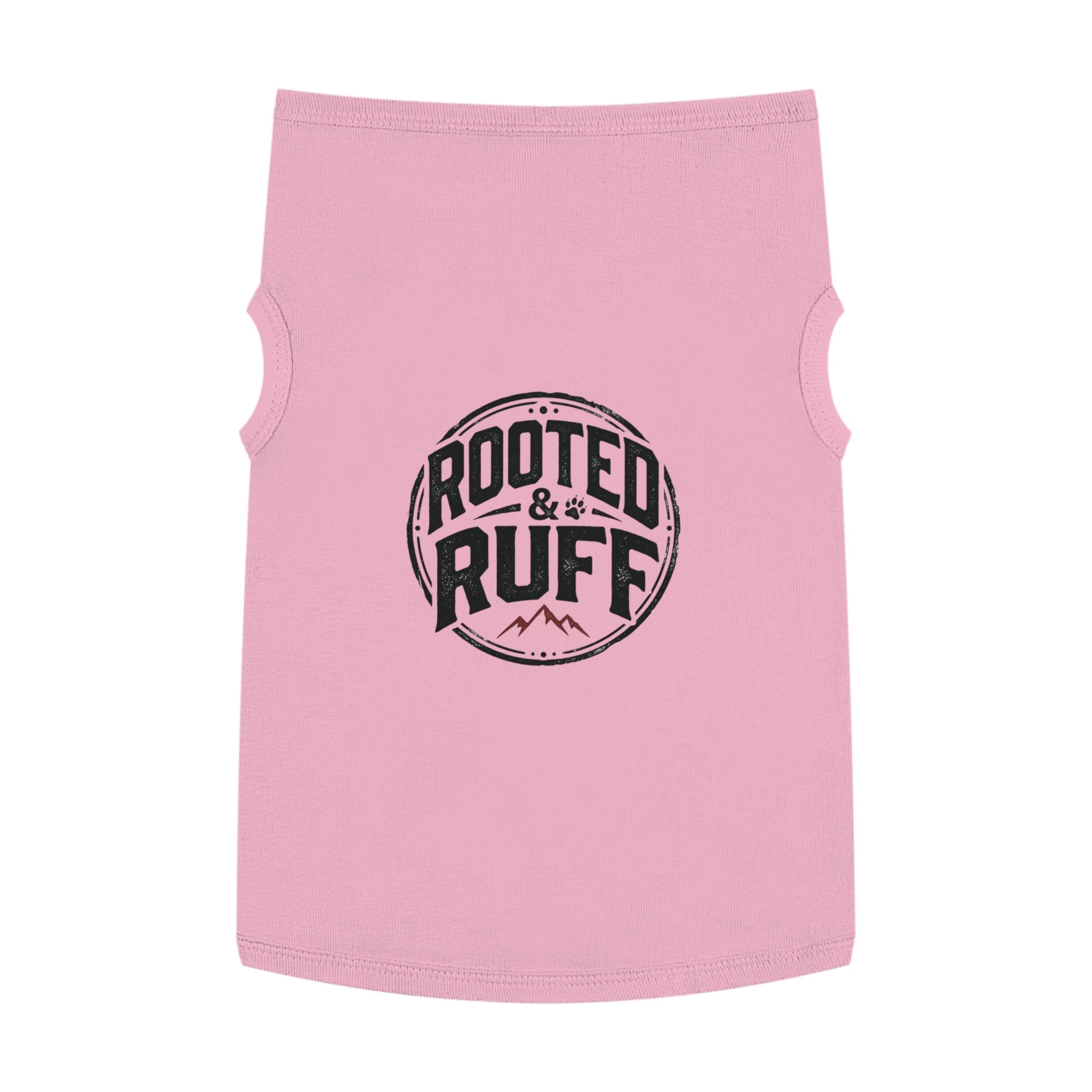 Rooftop Ruff Pet Tank Top - Mountain Logo Dog Shirt