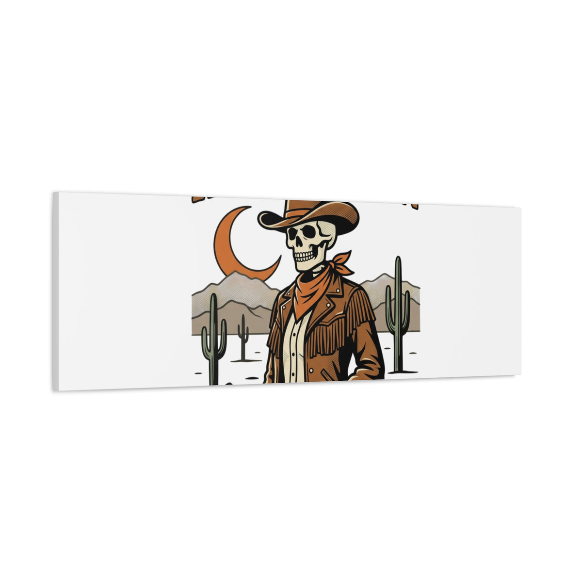 Howdy Halloween Canvas