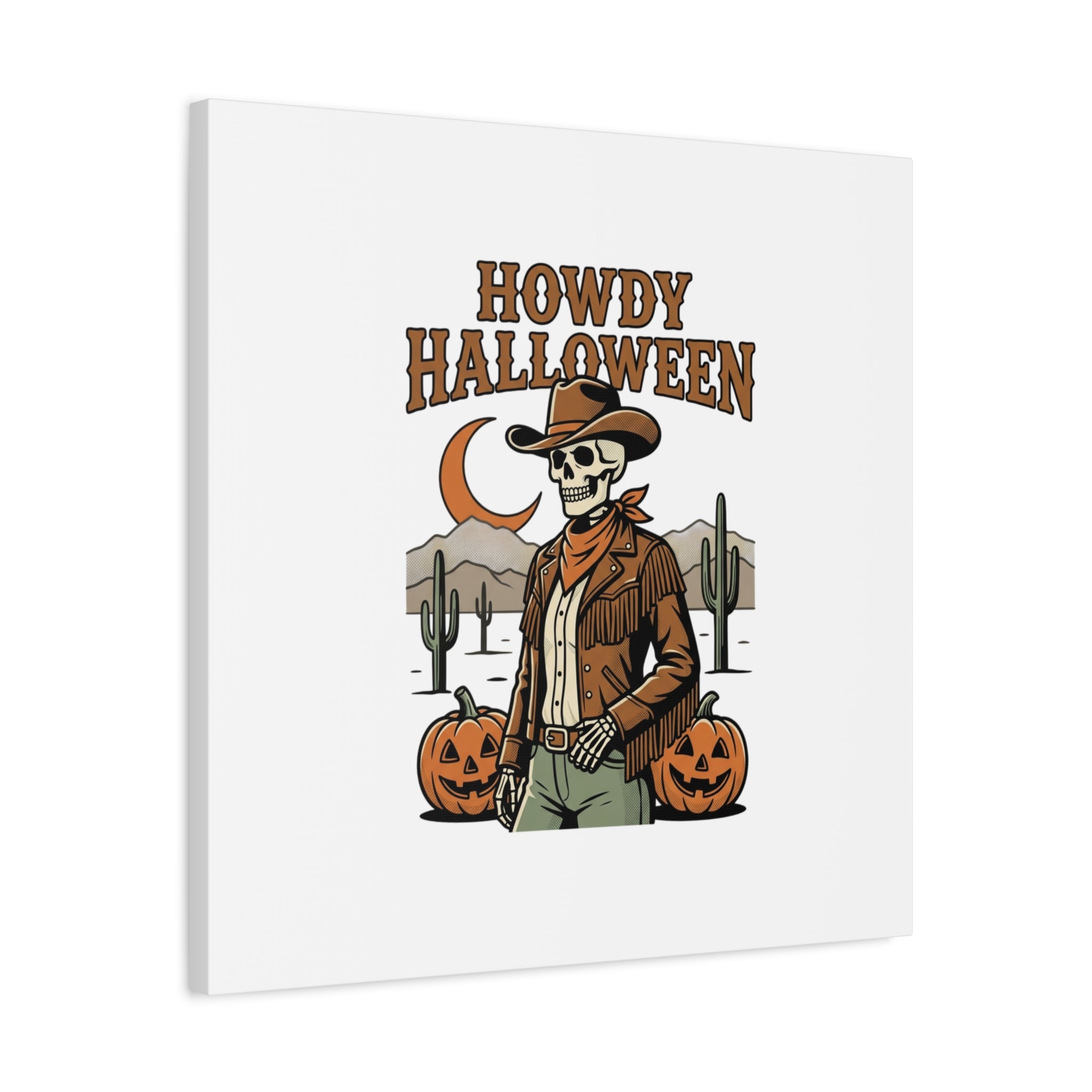 Howdy Halloween Canvas