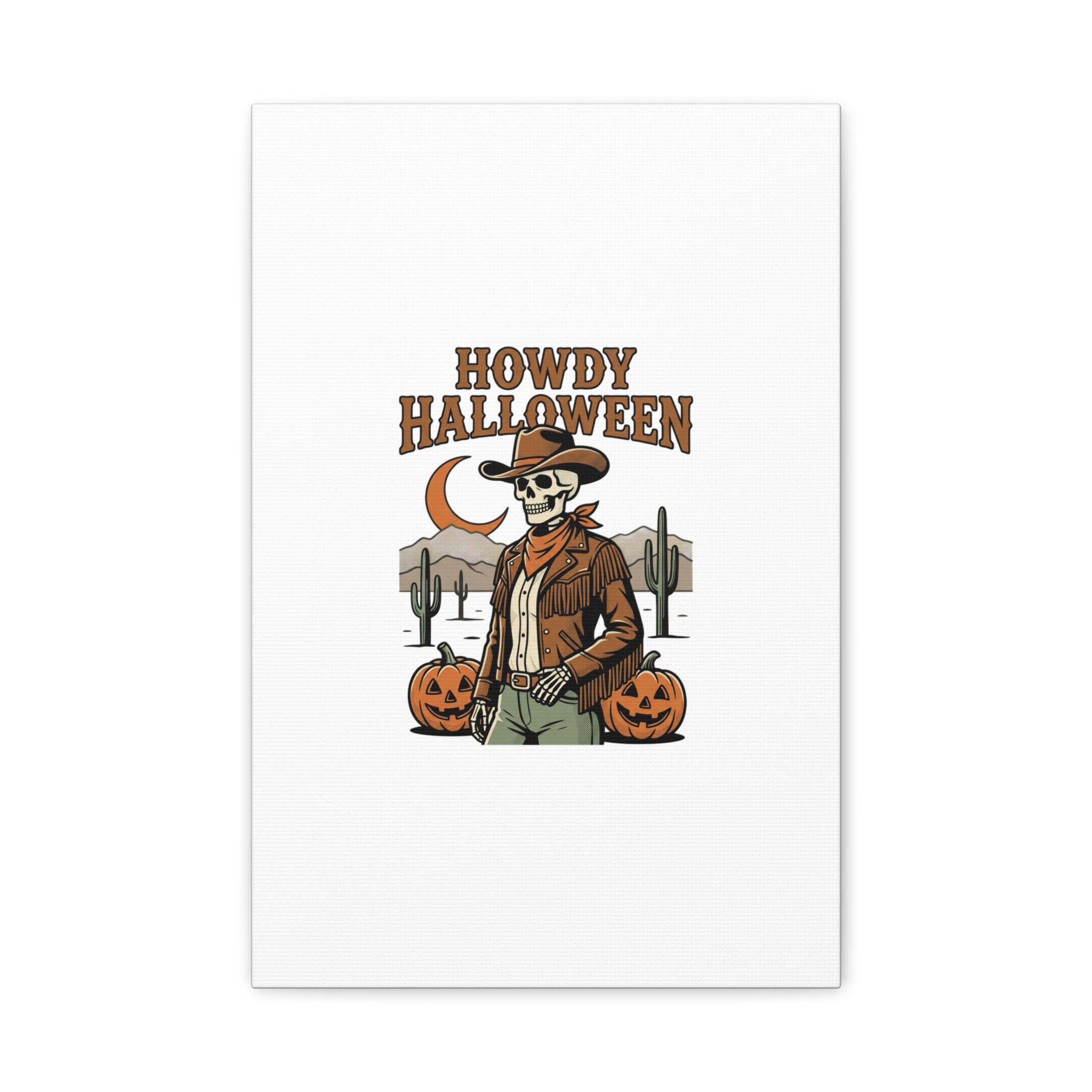 Howdy Halloween Canvas