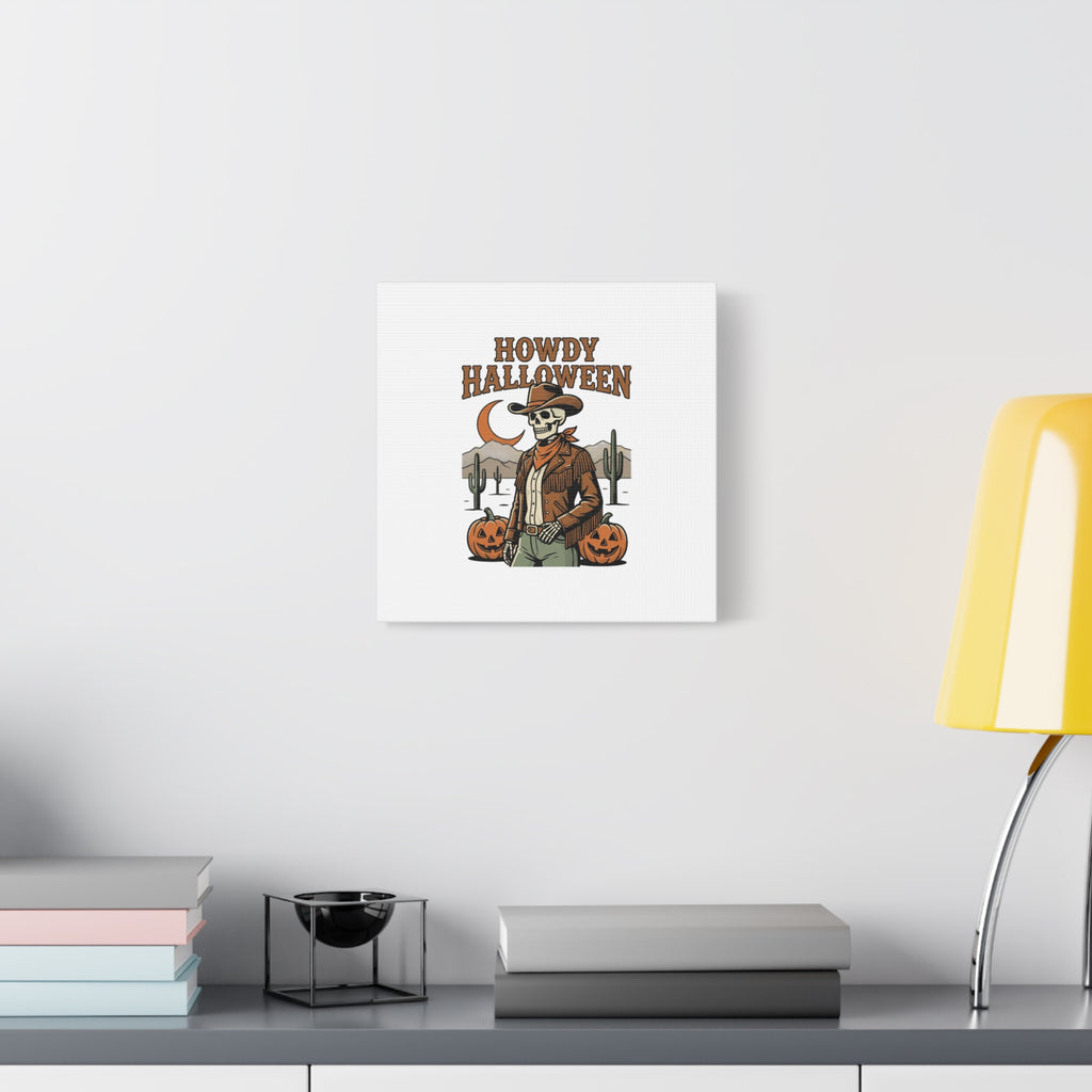 Howdy Halloween Canvas