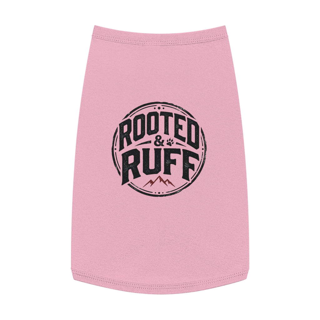 Rooftop Ruff Pet Tank Top - Mountain Logo Dog Shirt