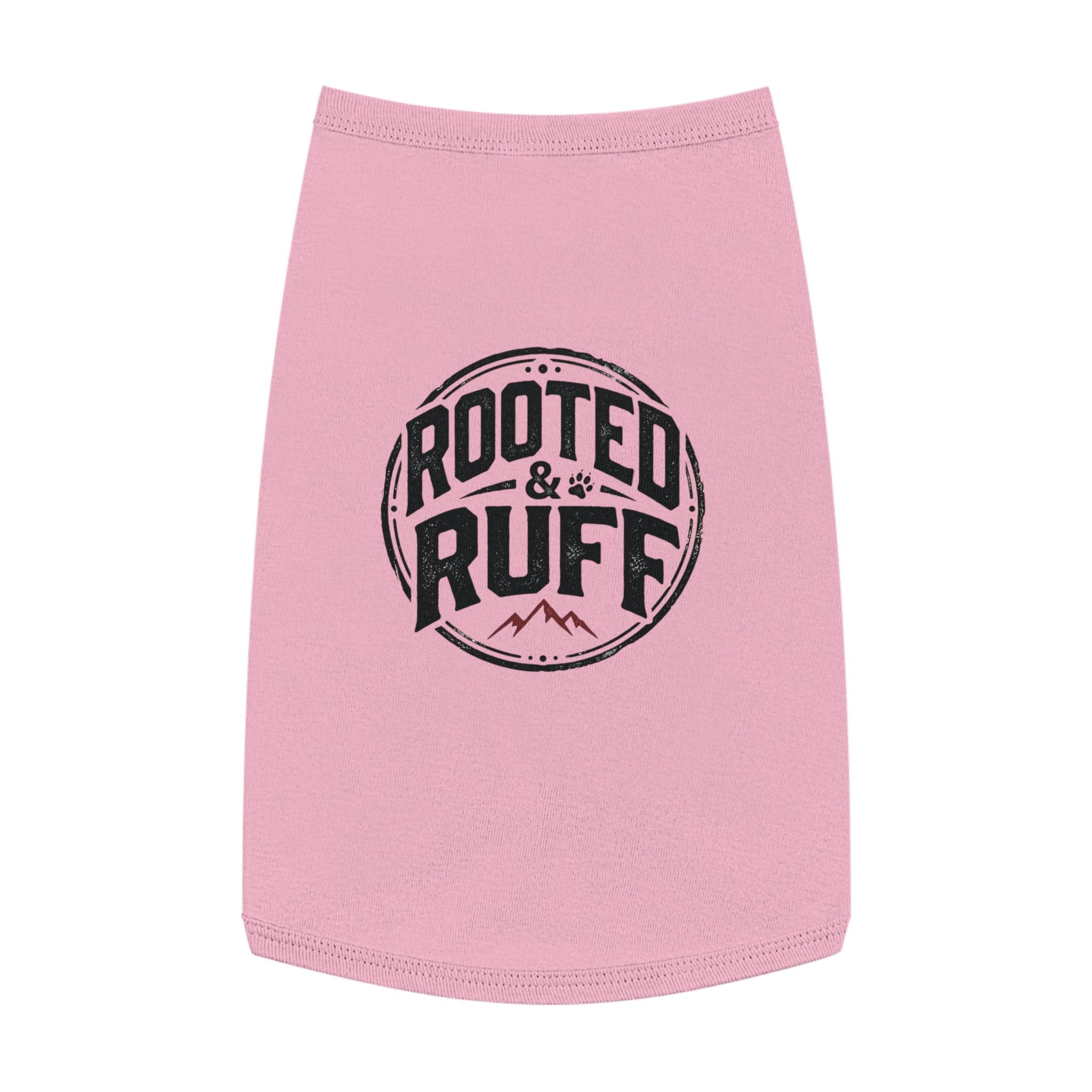 Rooftop Ruff Pet Tank Top - Mountain Logo Dog Shirt
