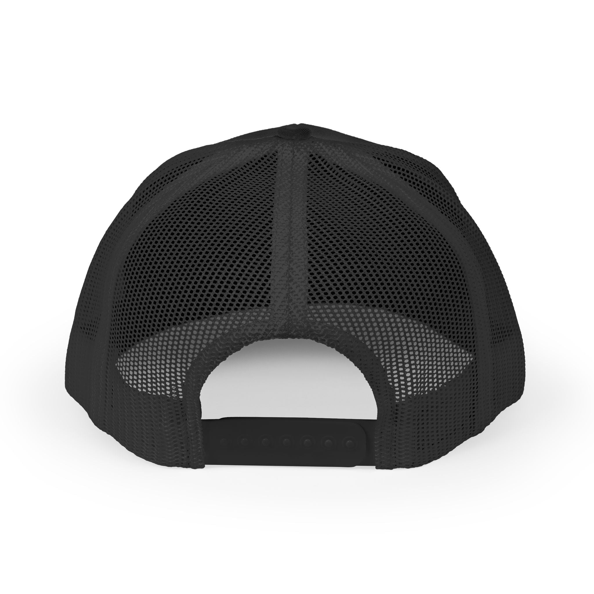 Retro Trucker Hat — Vintage 'WR' Logo Mesh Cap