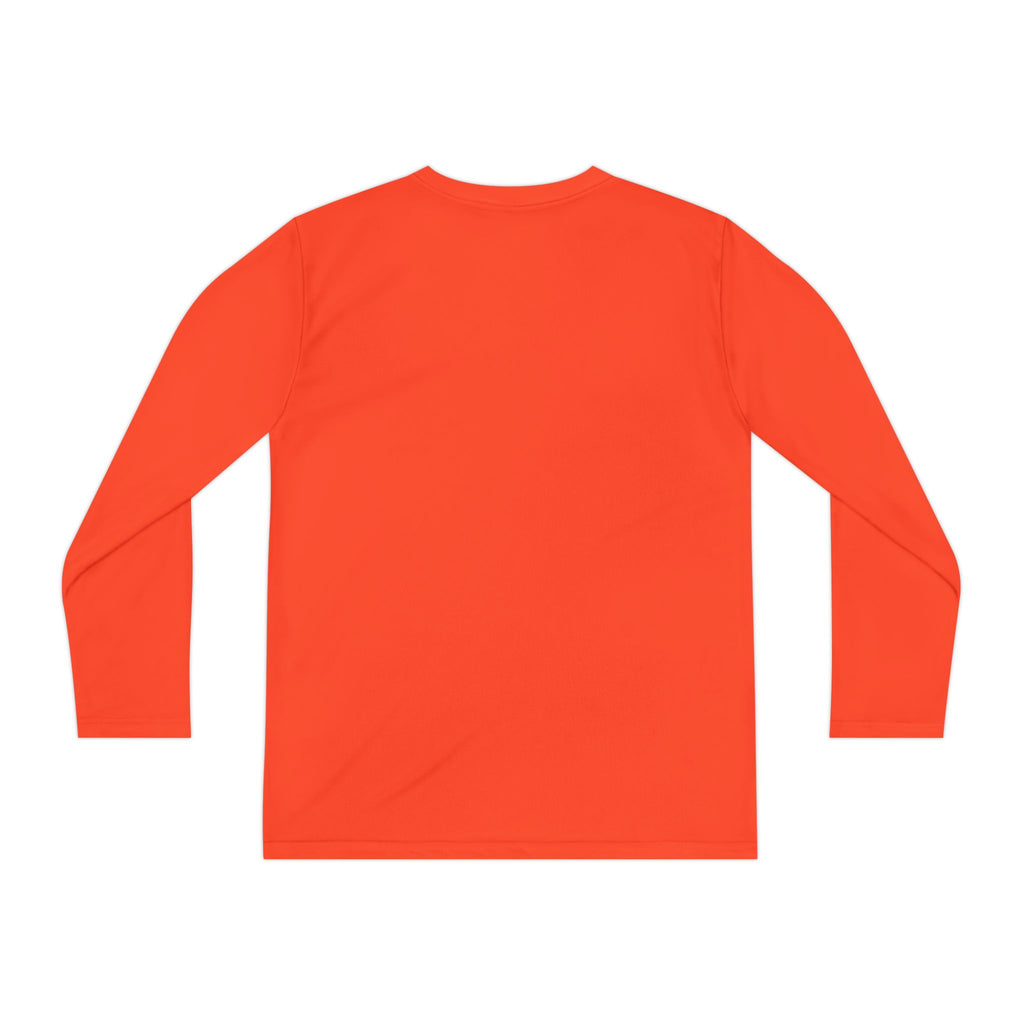 Youth Long Sleeve Tee — "Freedom Was Never Free" Patriotic Flag Design