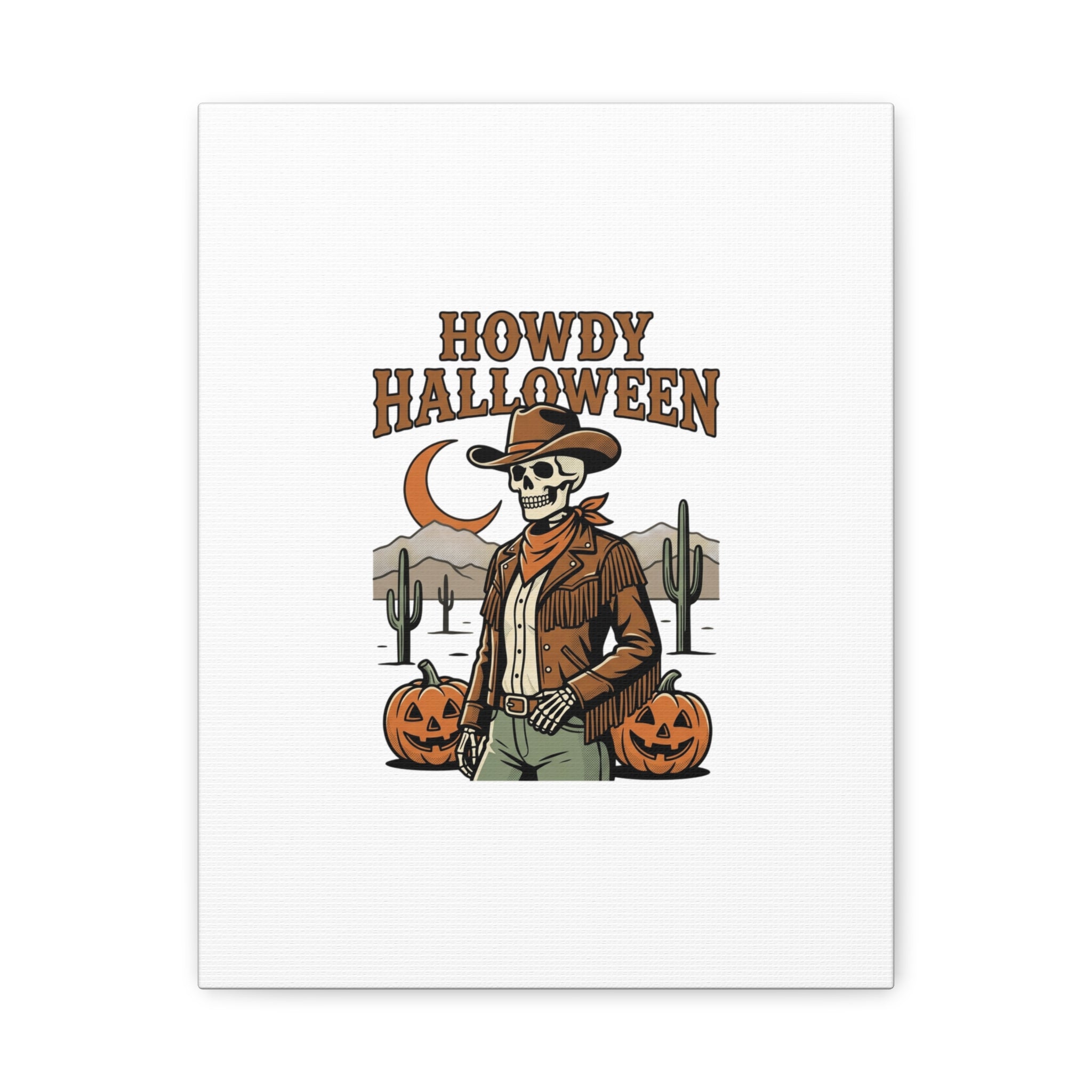 Howdy Halloween Canvas