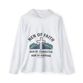 Men of Faith Hooded Sports Warmup - 'Men of Character, Men of Purpose'