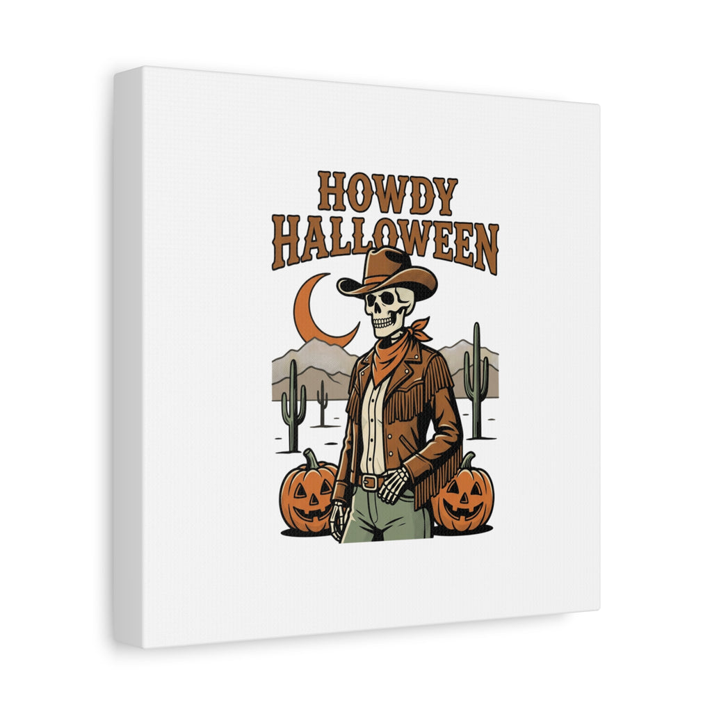 Howdy Halloween Canvas