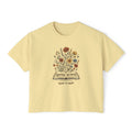 Women's Tee — "Rooted in Faith, Ready to Grow" Floral Graphic