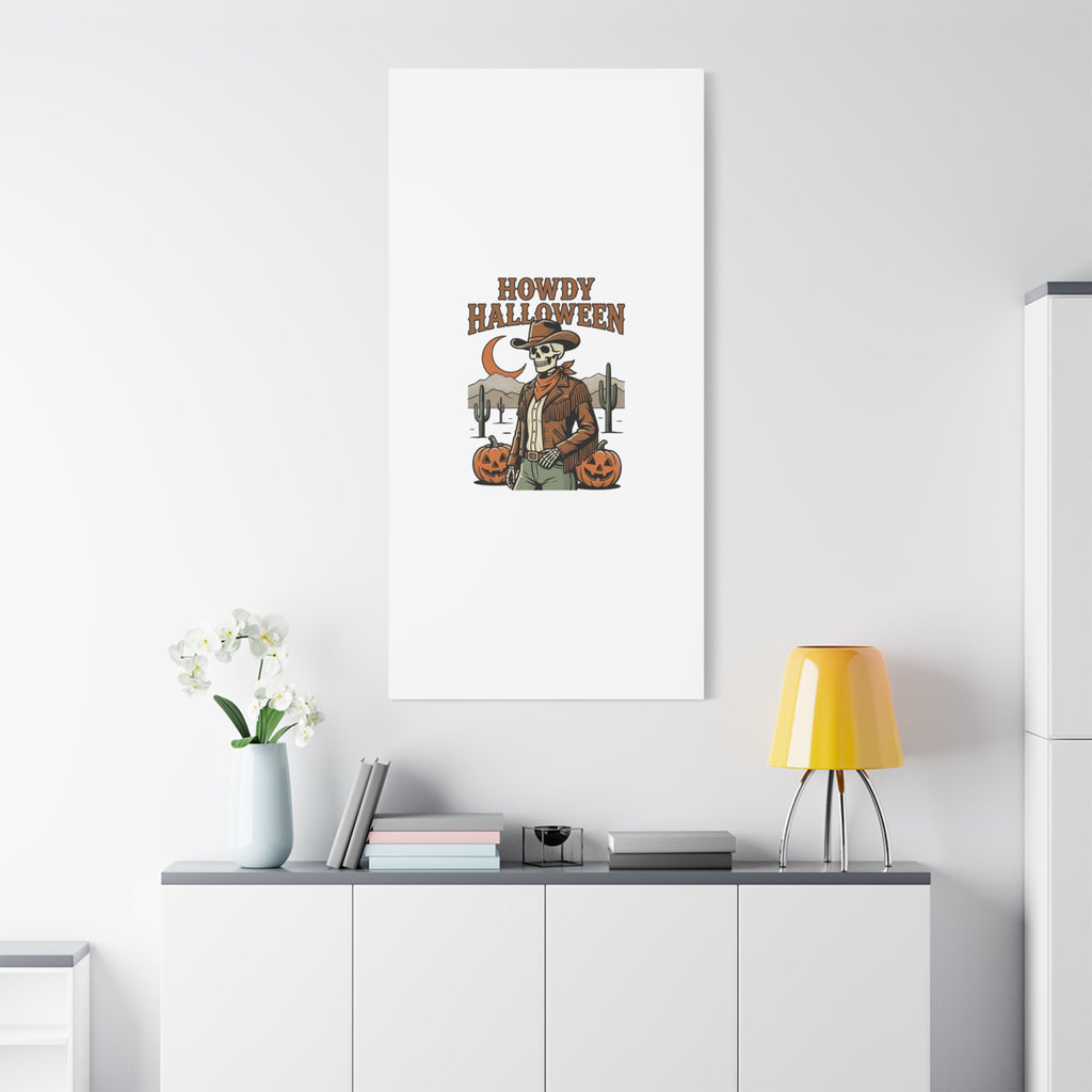 Howdy Halloween Canvas