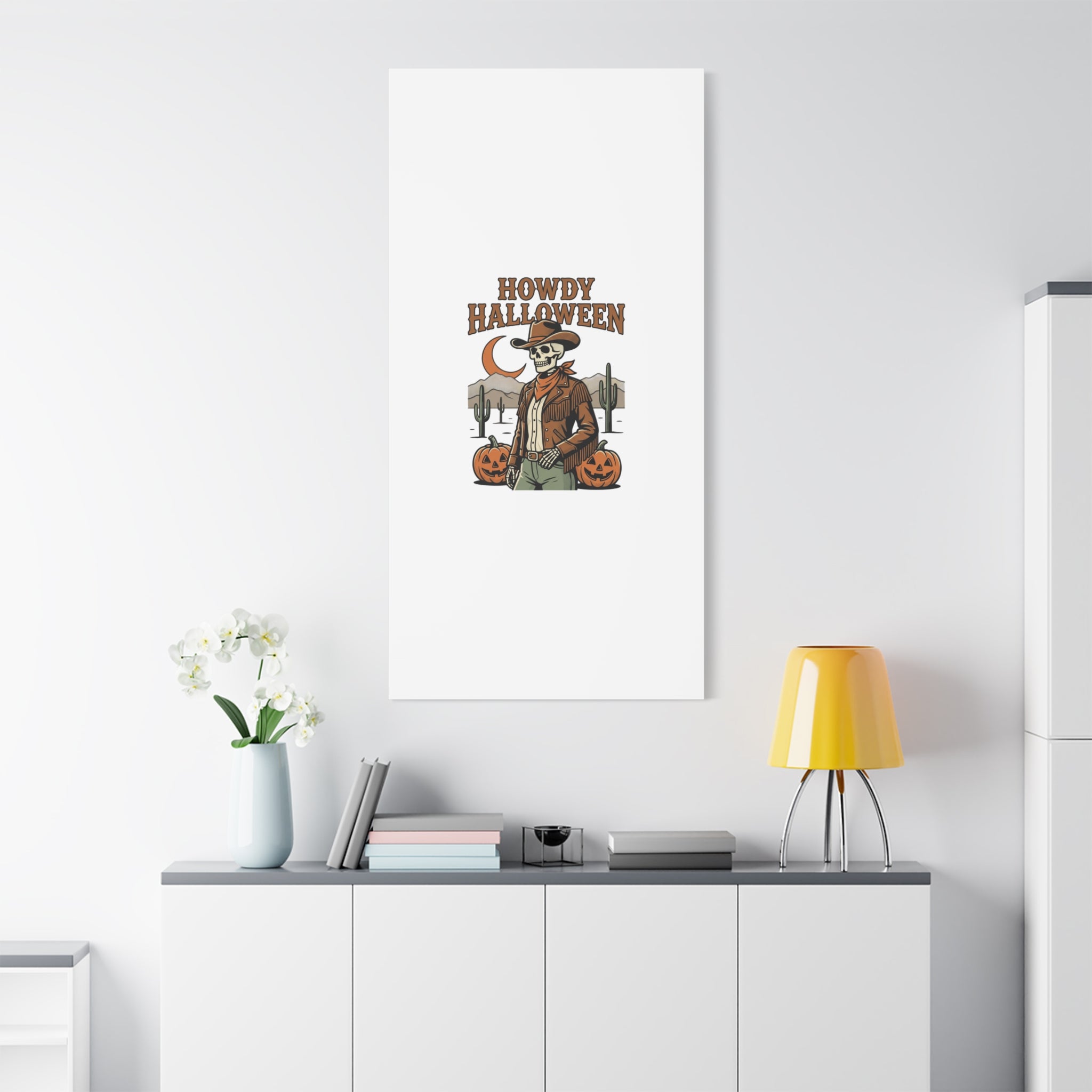 Howdy Halloween Canvas