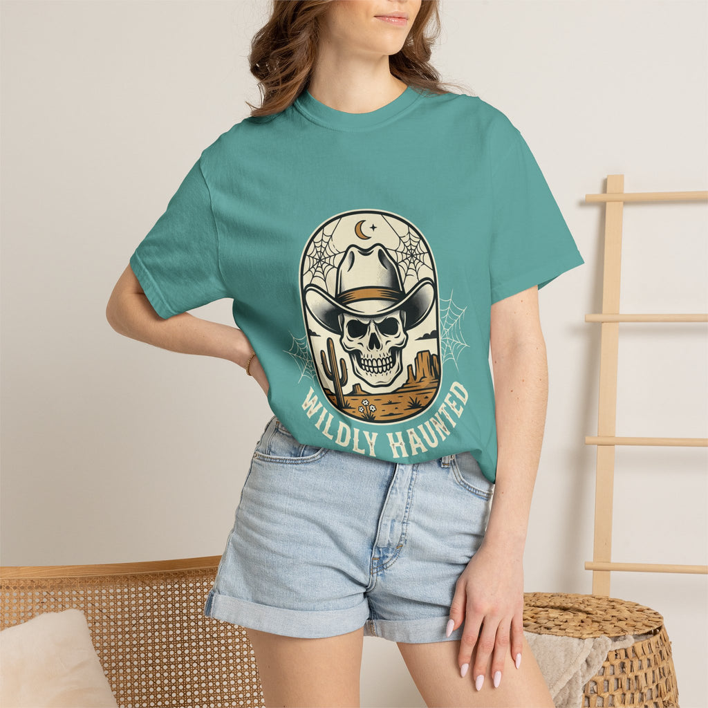 Skull Cowboy T-Shirt — Wildly Haunted Western Graphic Tee
