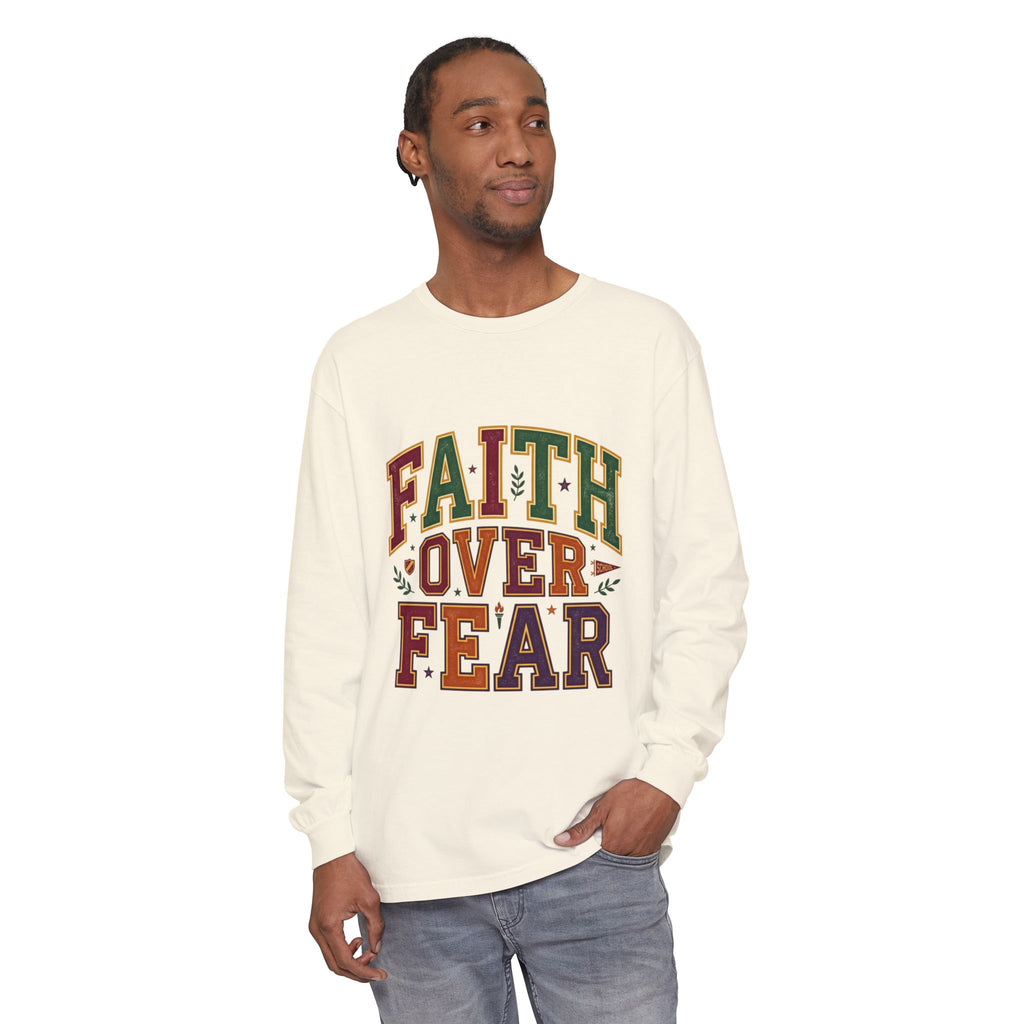 Faith Over Fear Long Sleeve Tee