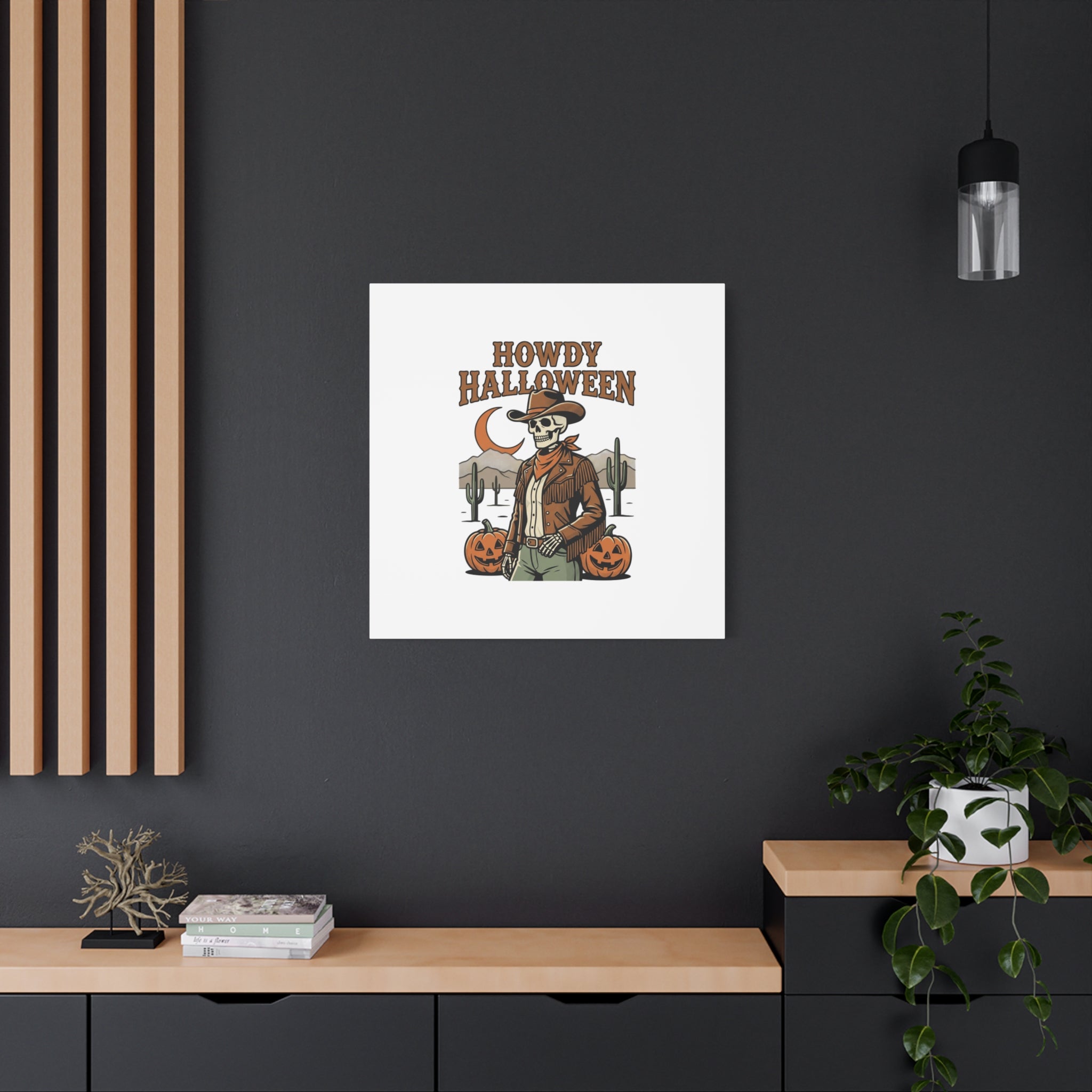 Howdy Halloween Canvas