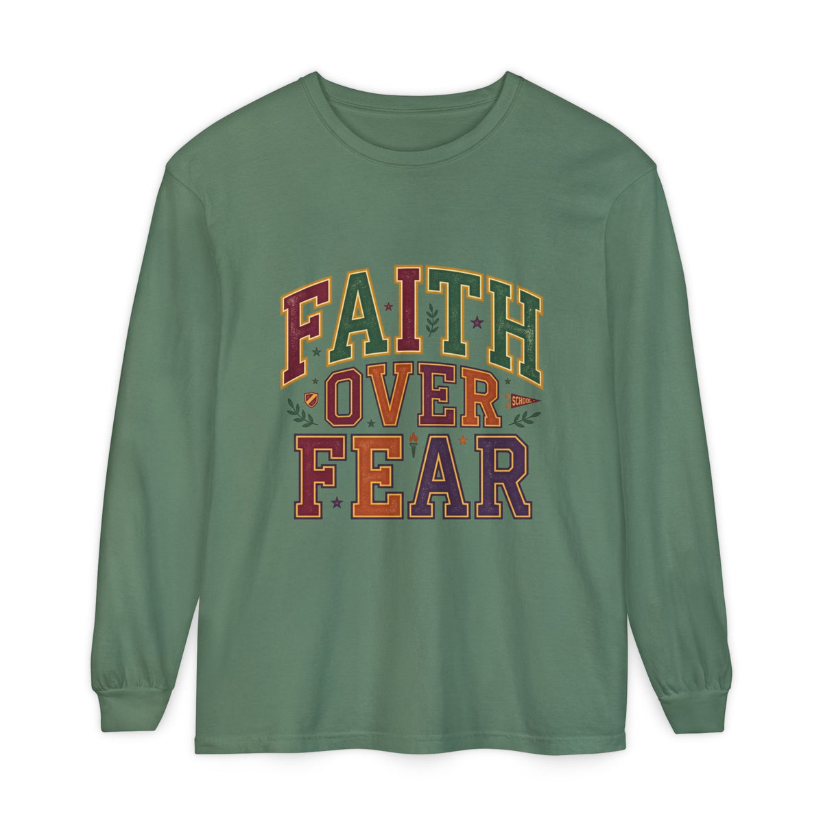 Faith Over Fear Long Sleeve Tee