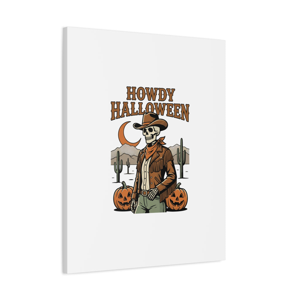 Howdy Halloween Canvas