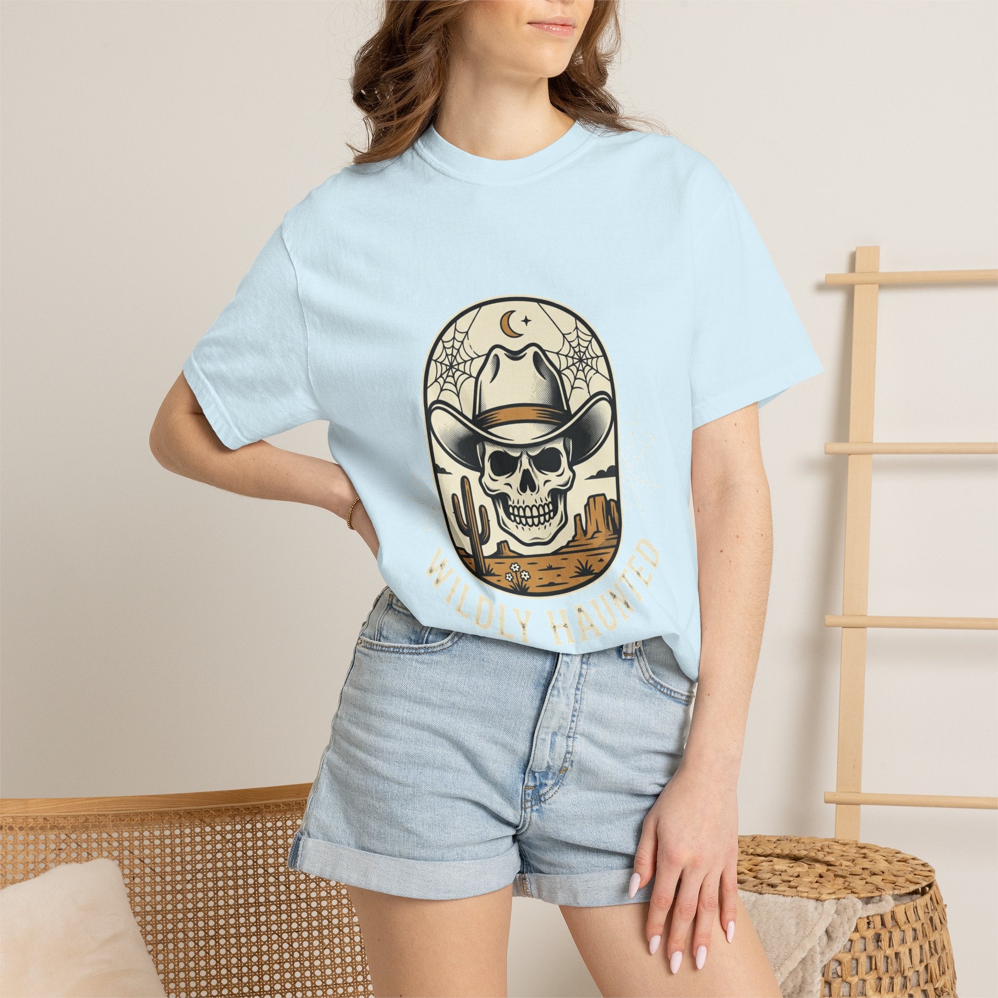 Skull Cowboy T-Shirt — Wildly Haunted Western Graphic Tee