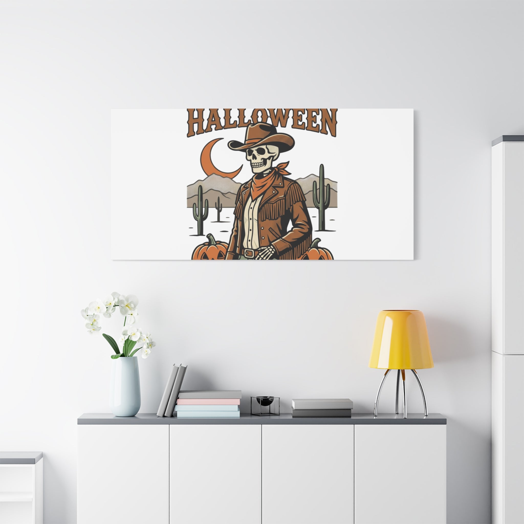 Howdy Halloween Canvas