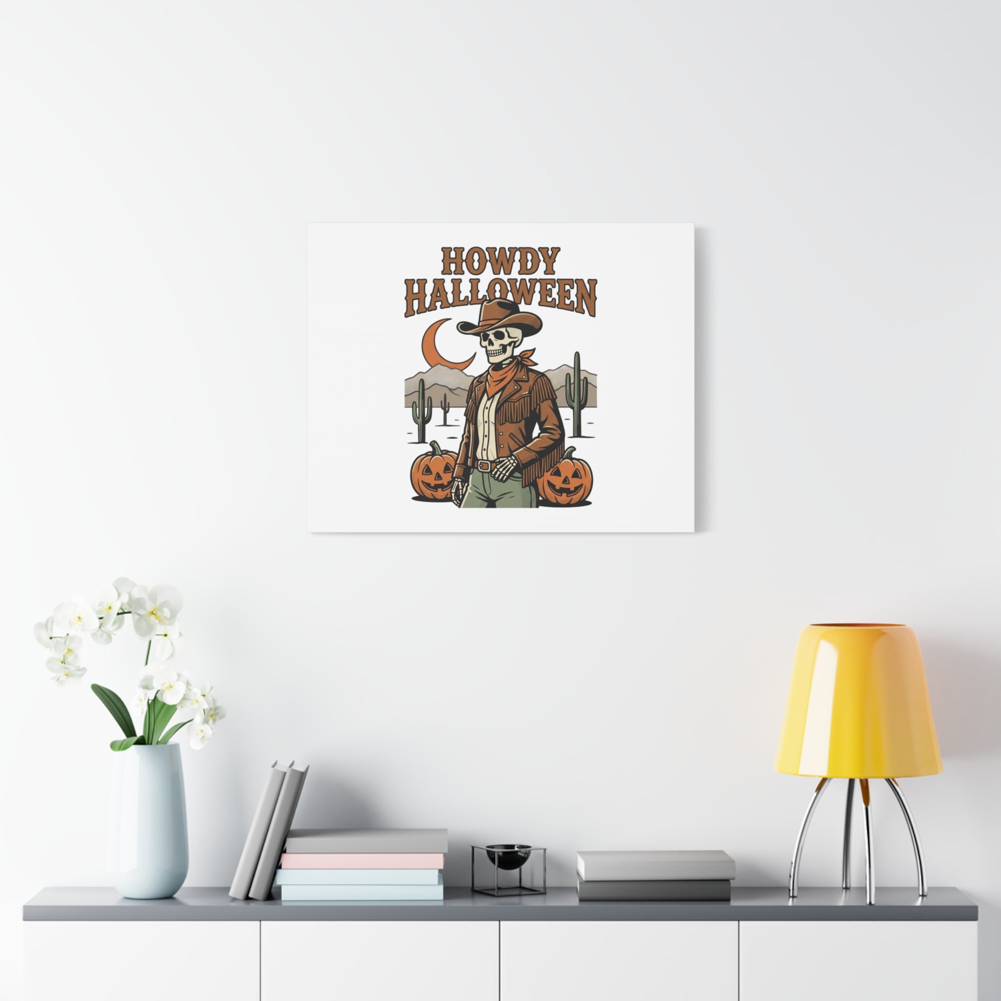 Howdy Halloween Canvas
