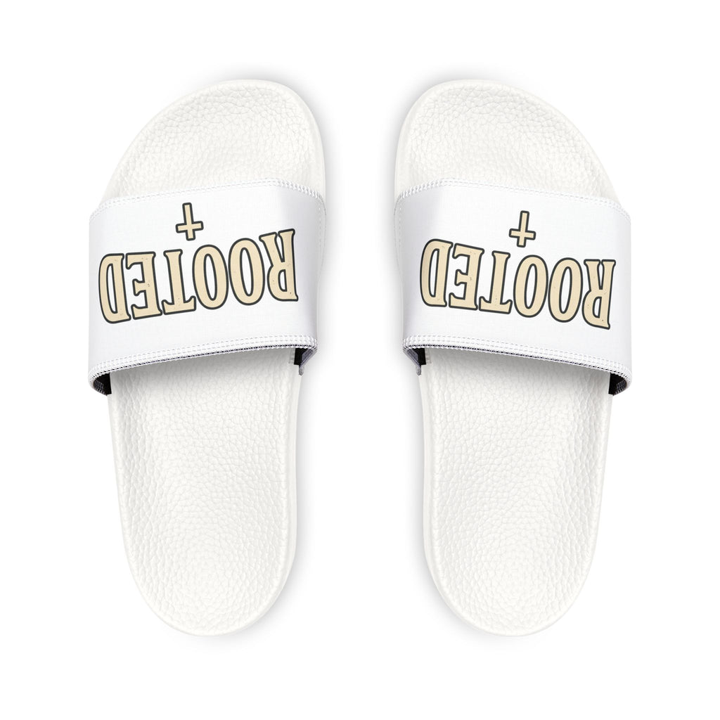 Rooted Slide Sandals — Men’s Removable-Strap Pool Slides