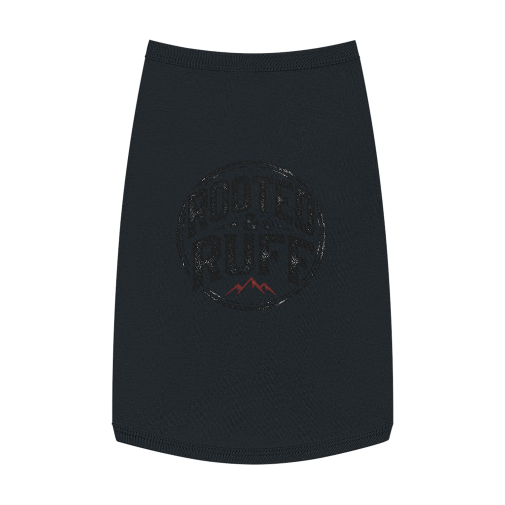 Rooftop Ruff Pet Tank Top - Mountain Logo Dog Shirt