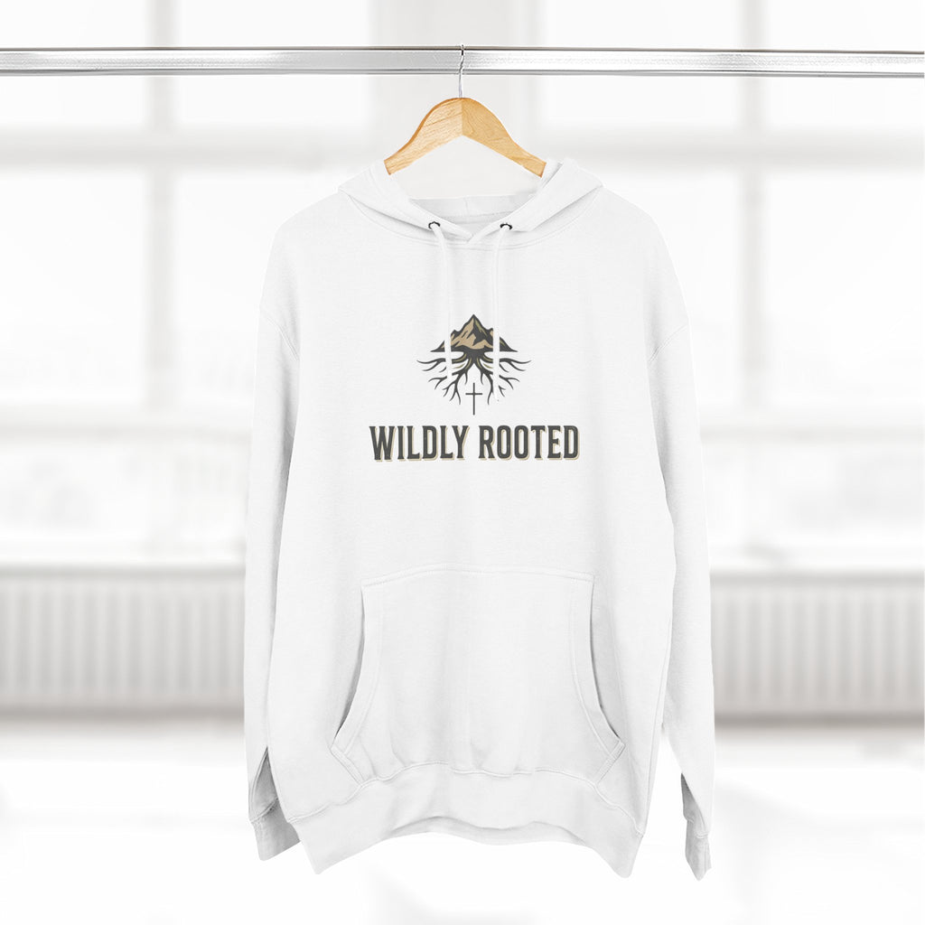 Wildly Rooted Hoodie — Nature-Inspired Pullover with Tree Roots Graphic
