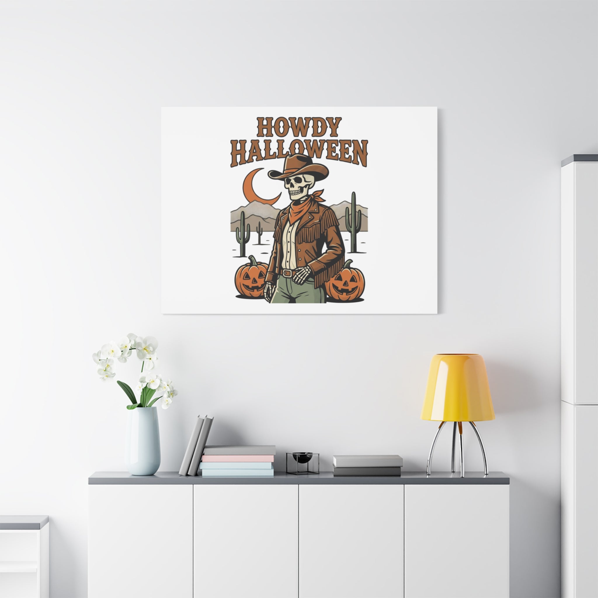 Howdy Halloween Canvas