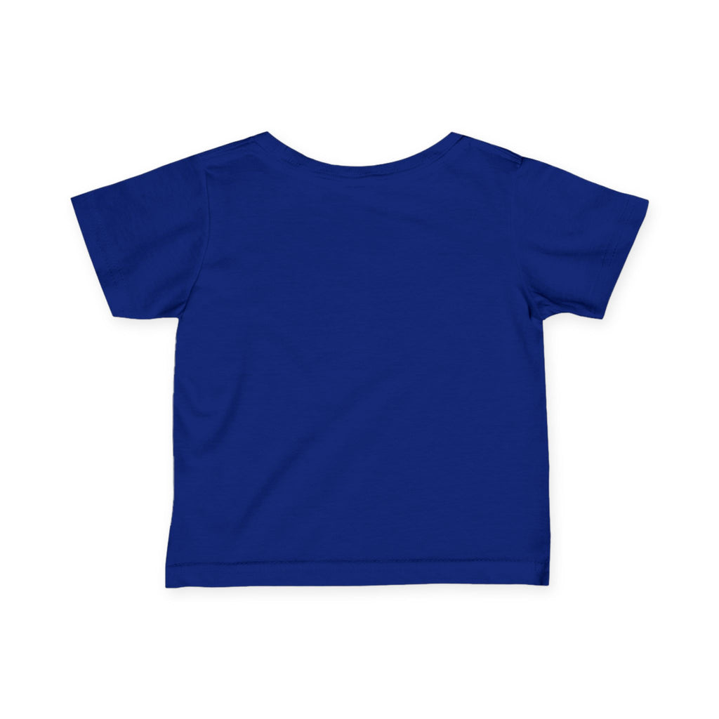 Infant Tee — "God Bless This Land" Mountain Cross Baby Shirt