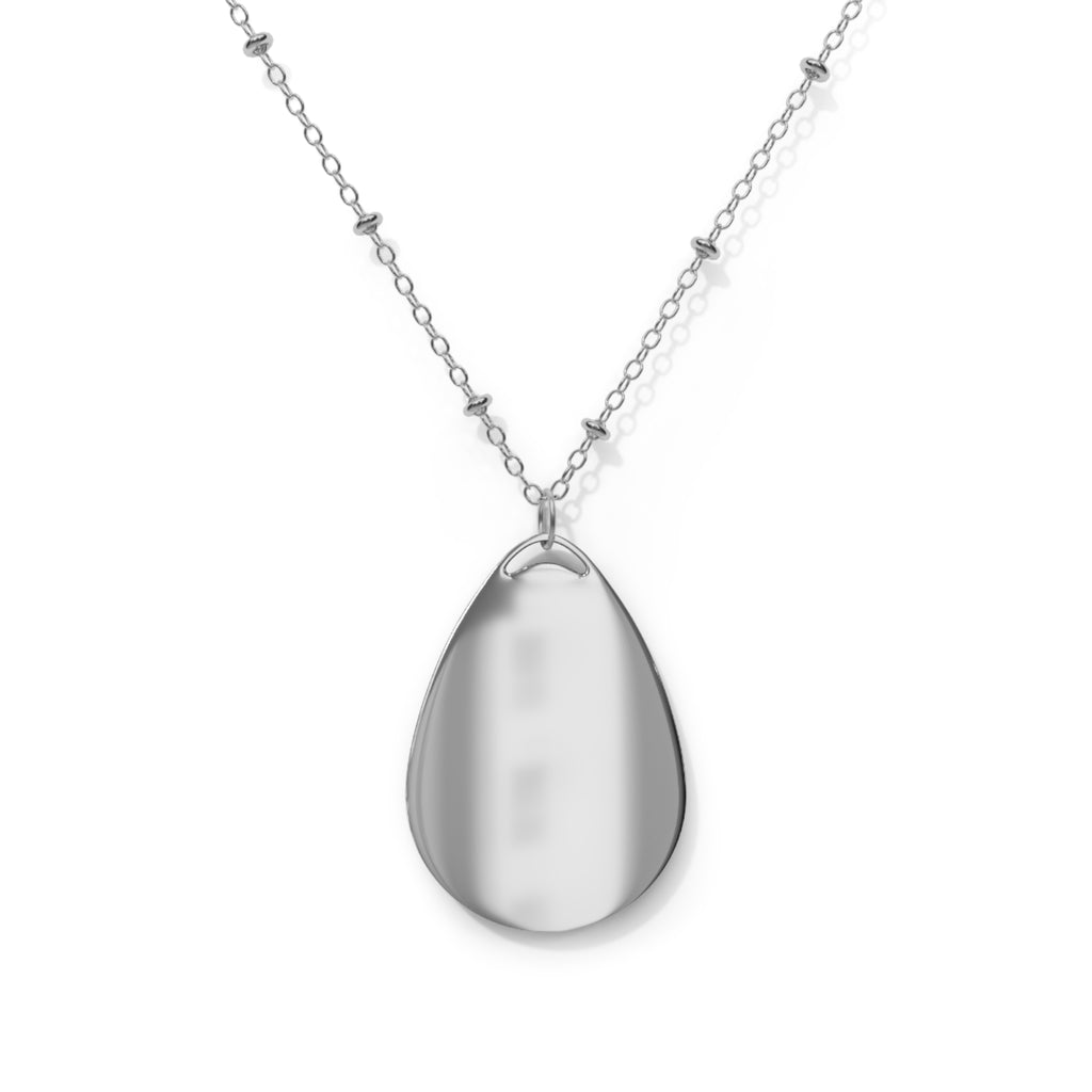 Wildly Rooted Oval Necklace — Cowboy Hat Inspirational Pendant