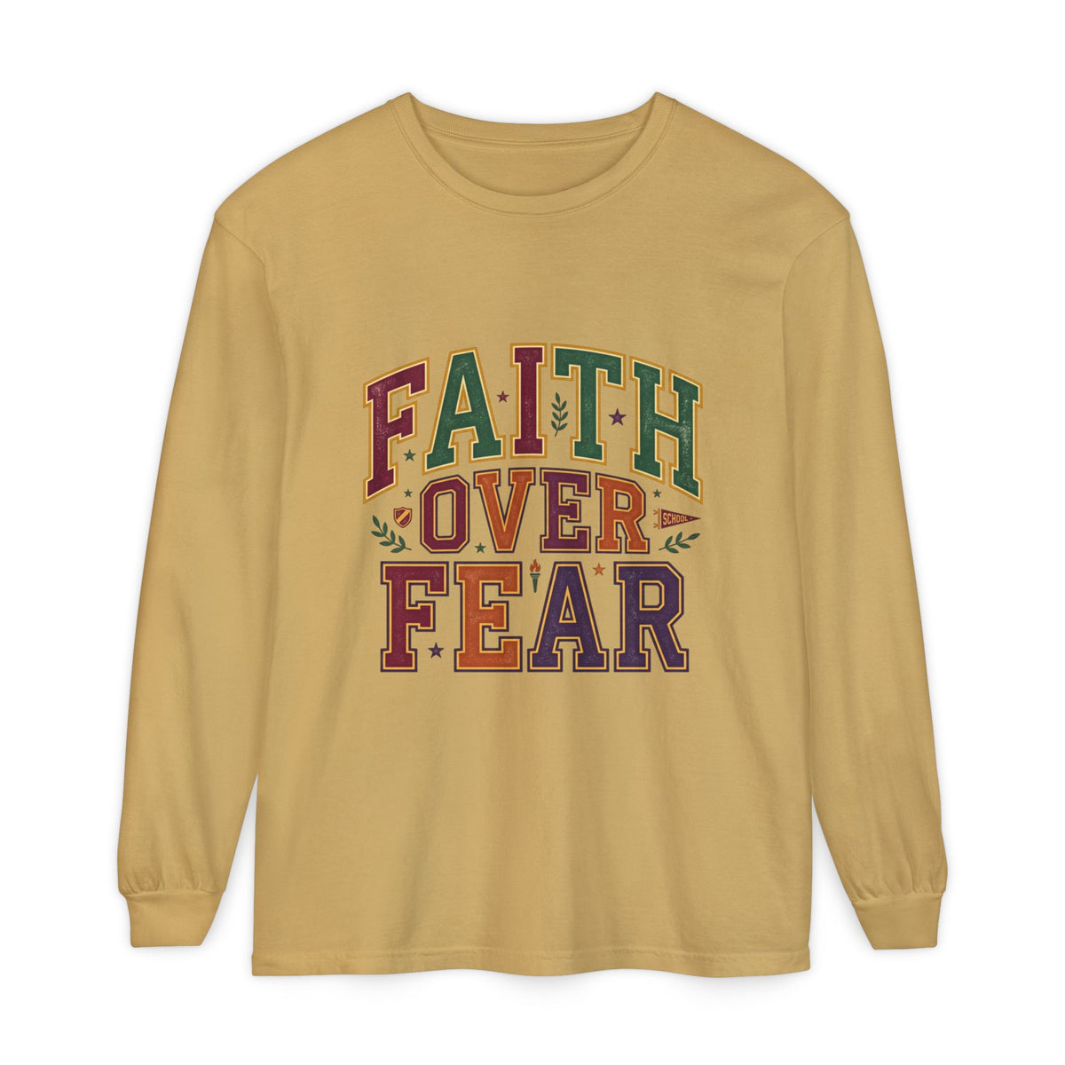 Faith Over Fear Long Sleeve Tee