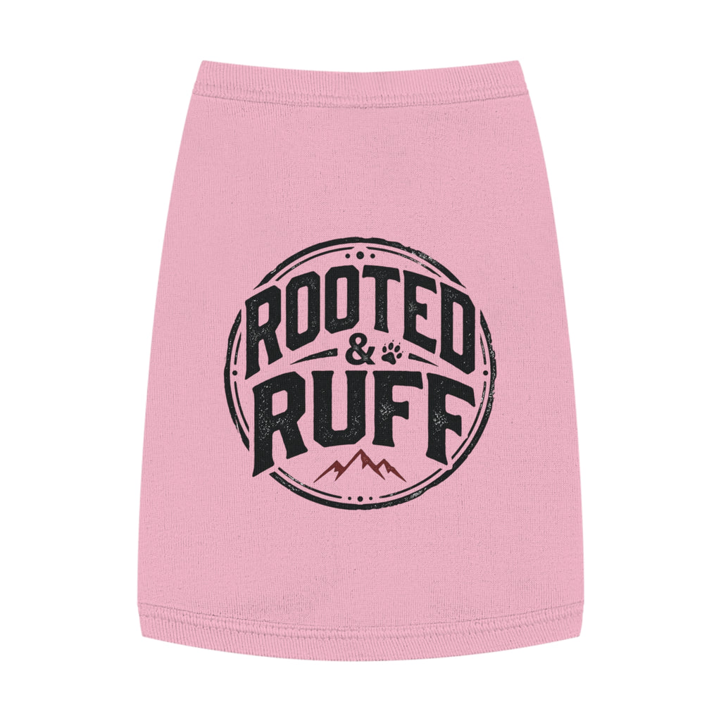 Rooftop Ruff Pet Tank Top - Mountain Logo Dog Shirt