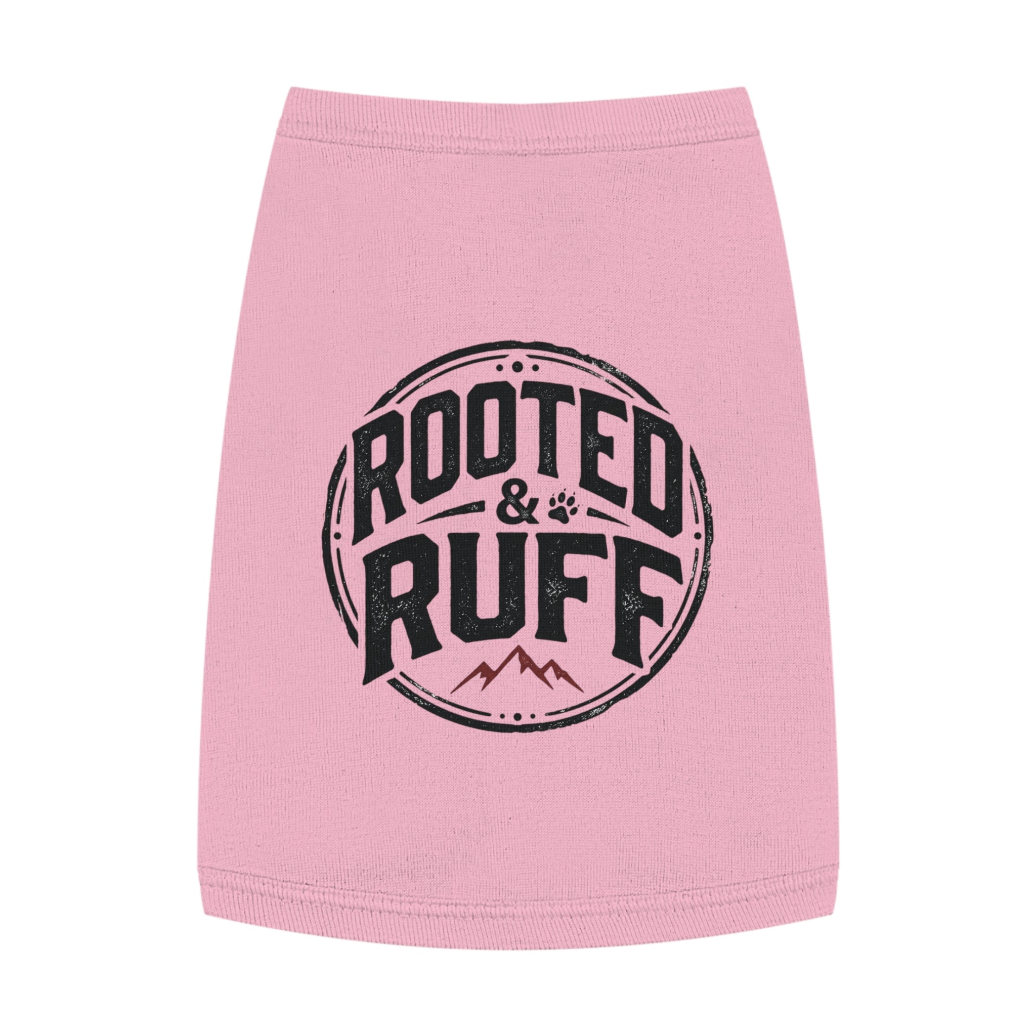 Rooftop Ruff Pet Tank Top - Mountain Logo Dog Shirt