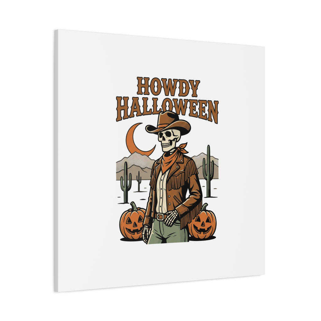 Howdy Halloween Canvas